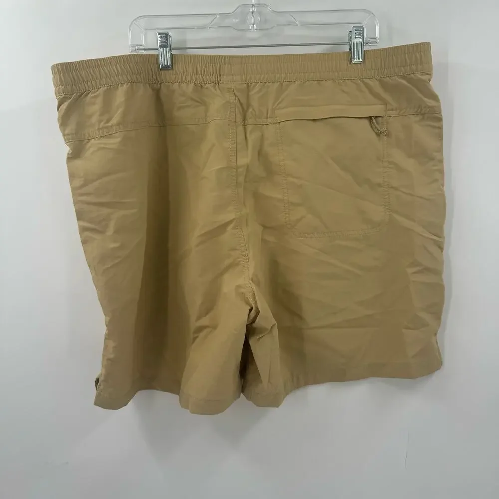 NWT The north face adventure khaki Stone mens shorts